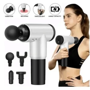 Alternative view of Portable Electric Fascial Gun KH-320 Massage Tool for Pain Relief